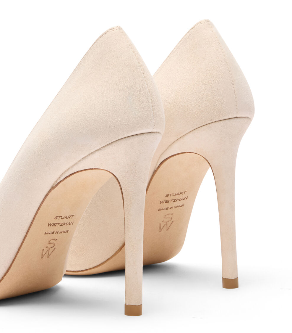 Stuart Weitzman STUART POWER 100 LINEN SJ954SUELIN