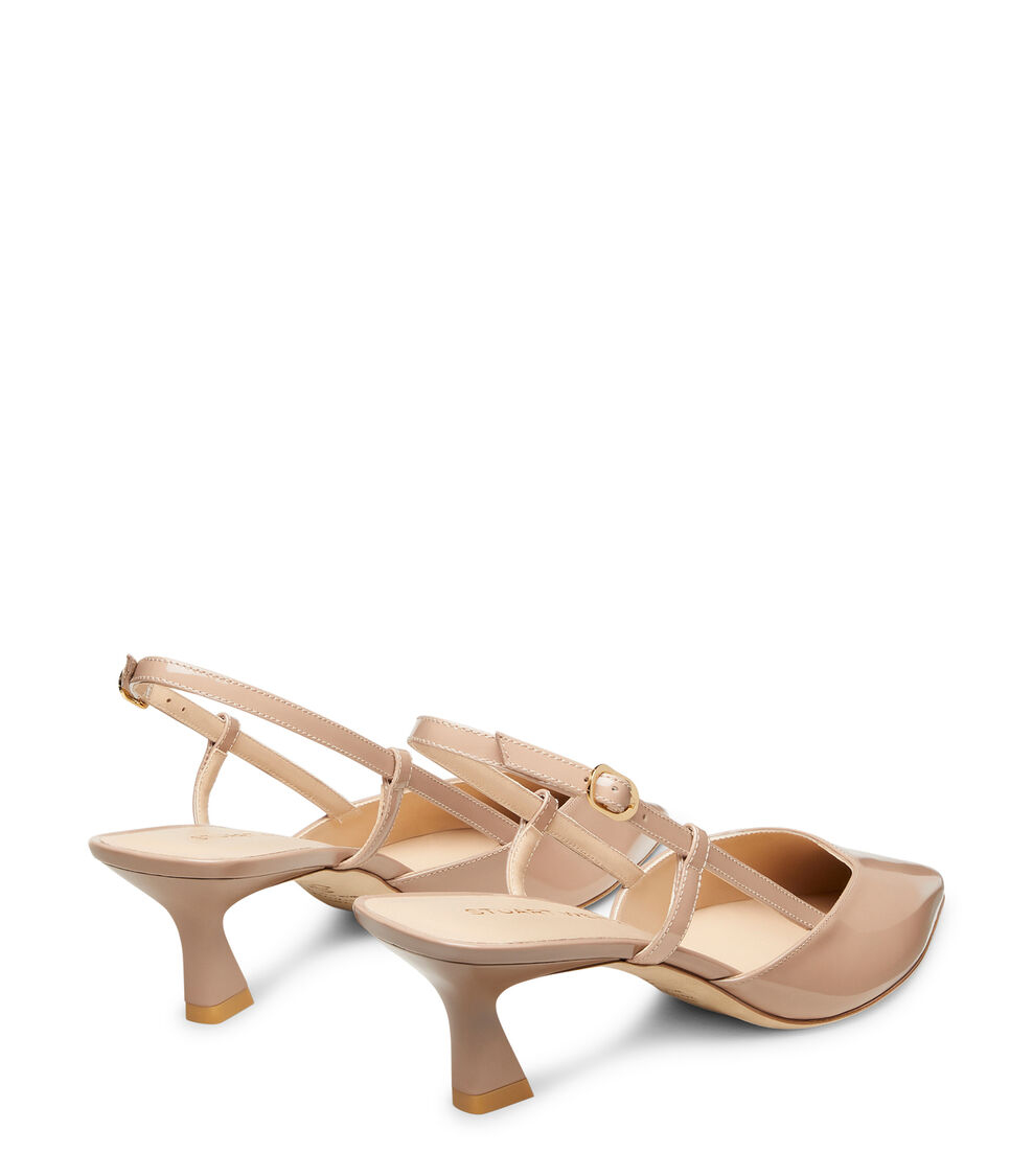 Stuart Weitzman VINNIE 50 SLINGBACK FAWN SJ435PATFWN