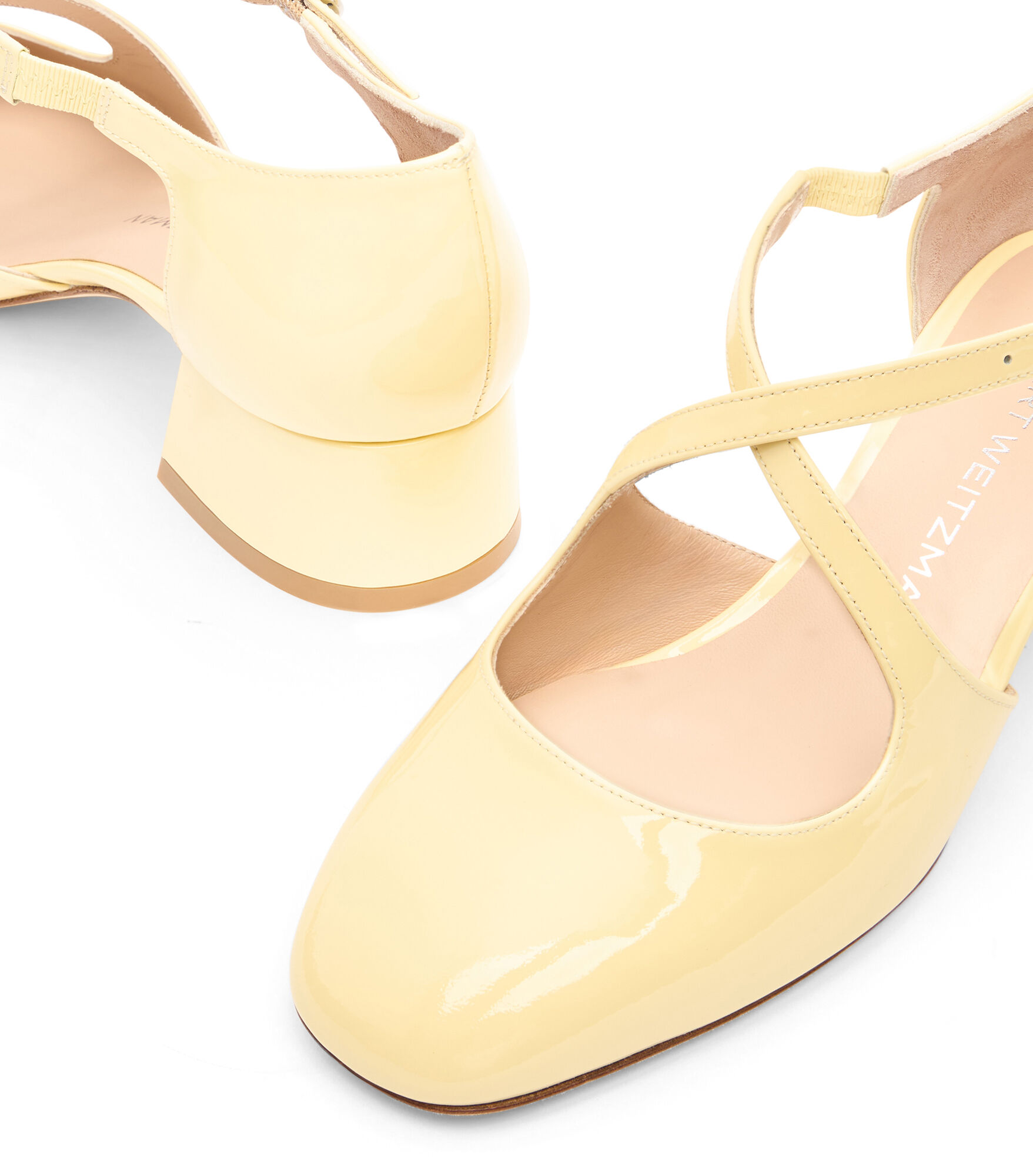 CLEM 35 in LEMON CHIFFON for Women | Stuart Weitzman® CLEM 35 in LEMON CHIFFON for Women | Stuart Weitzman®