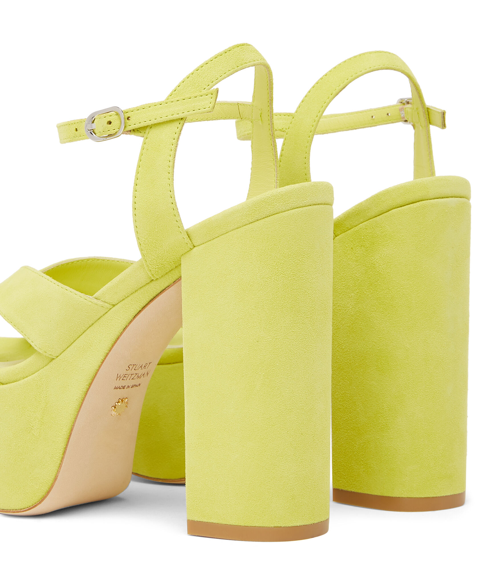MIAMI SOHIGH 145 PLATFORM SLIDE in PISTACHIO for Women | Stuart