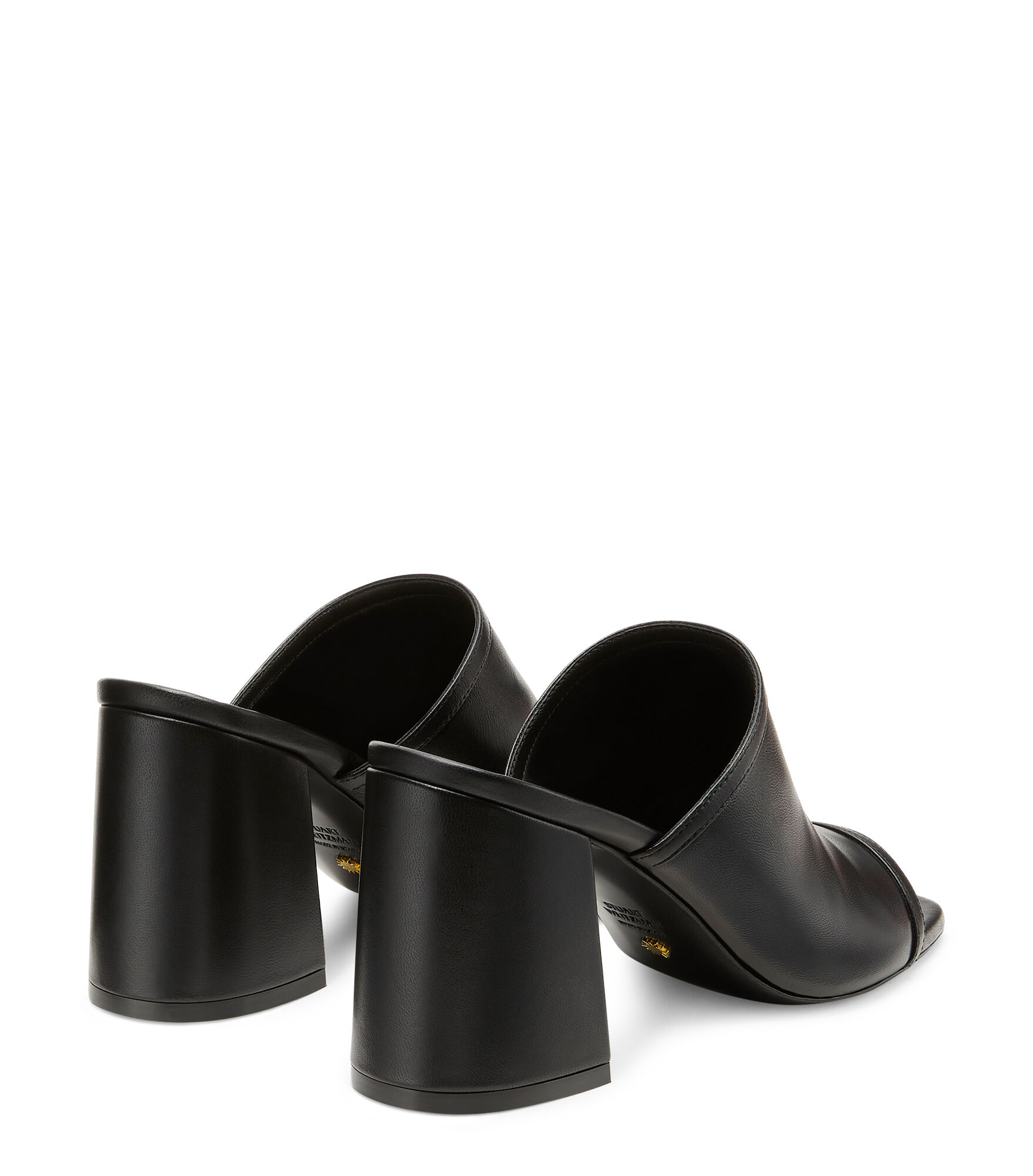 stuart weitzman black block heels
