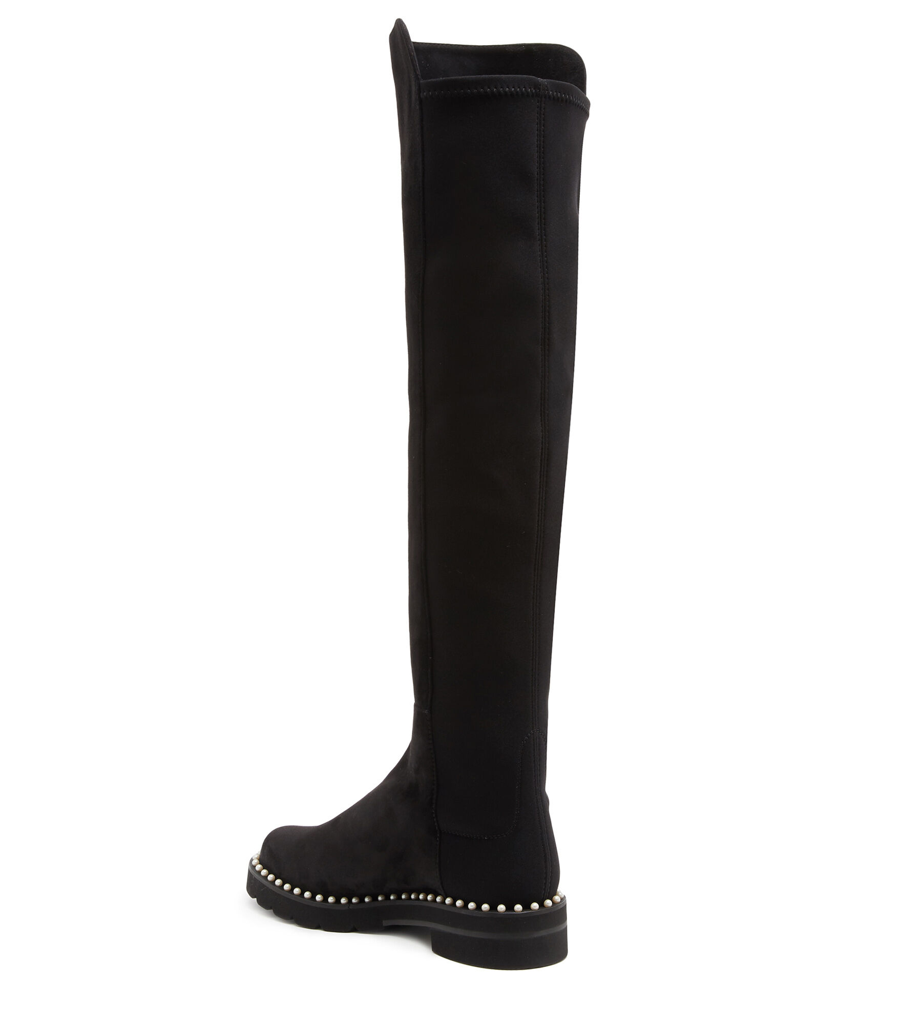 Stuart weitzman boots top with pearls