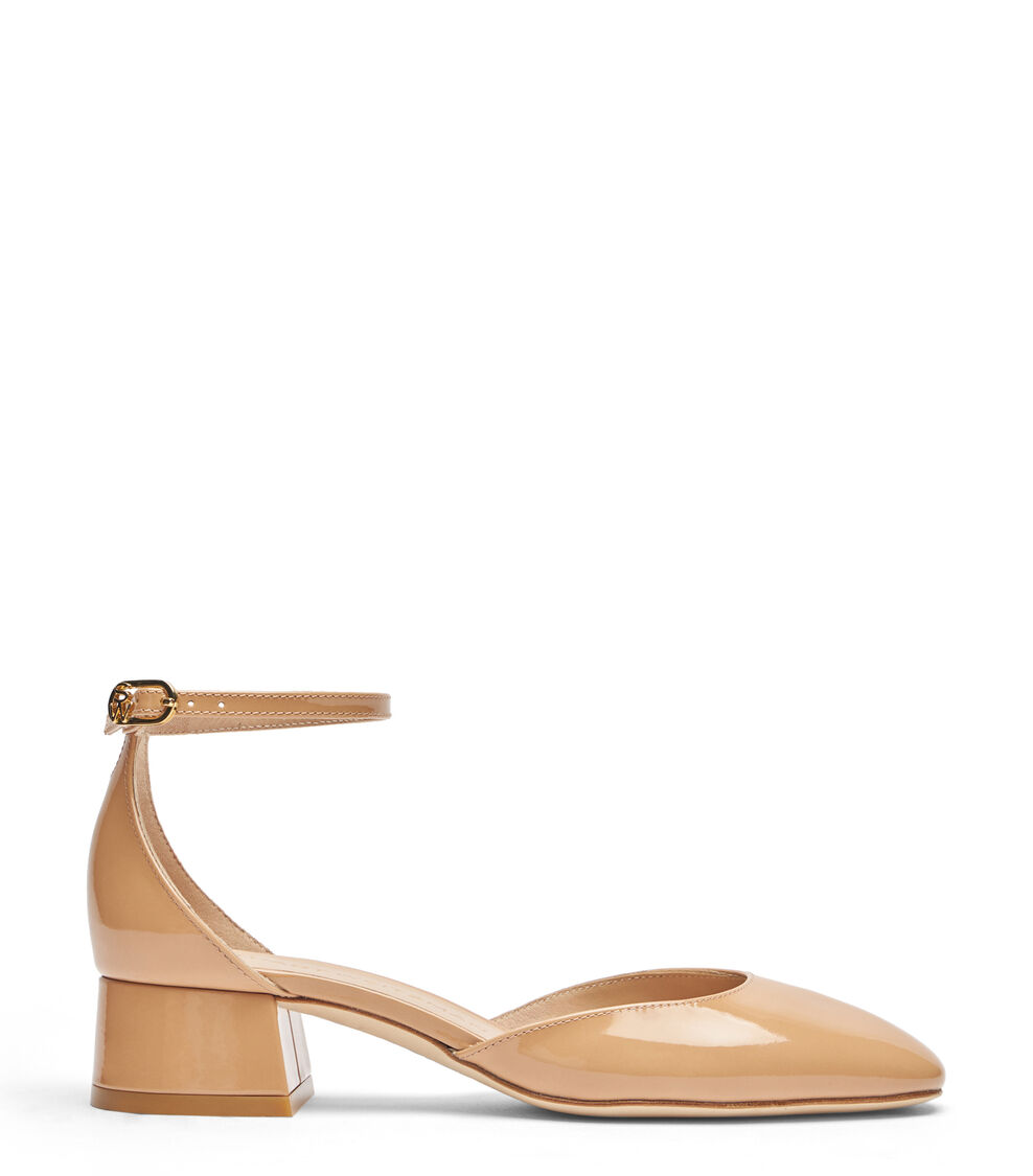 Stuart Weitzman BRIA 35 STRAP PUMP ADOBE SI631PATAJM