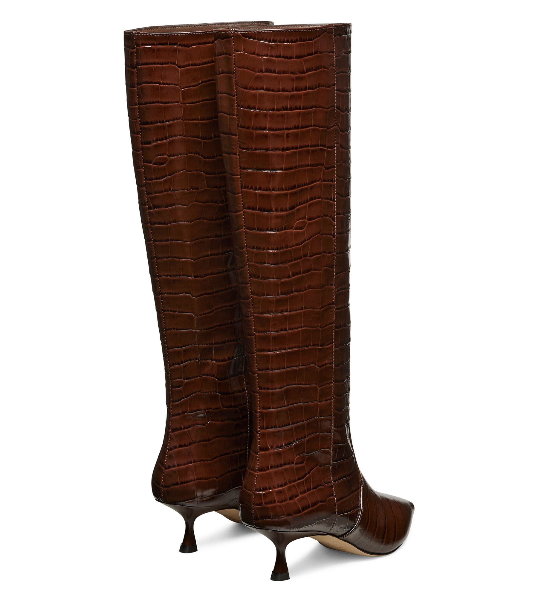 STUART WEITZMAN ナオミ エンホス フツ NAOMI50BOOTSJ664 WALNUT NAOMI 50 BOOT in WALNUT for Women | Stuart Weitzman®