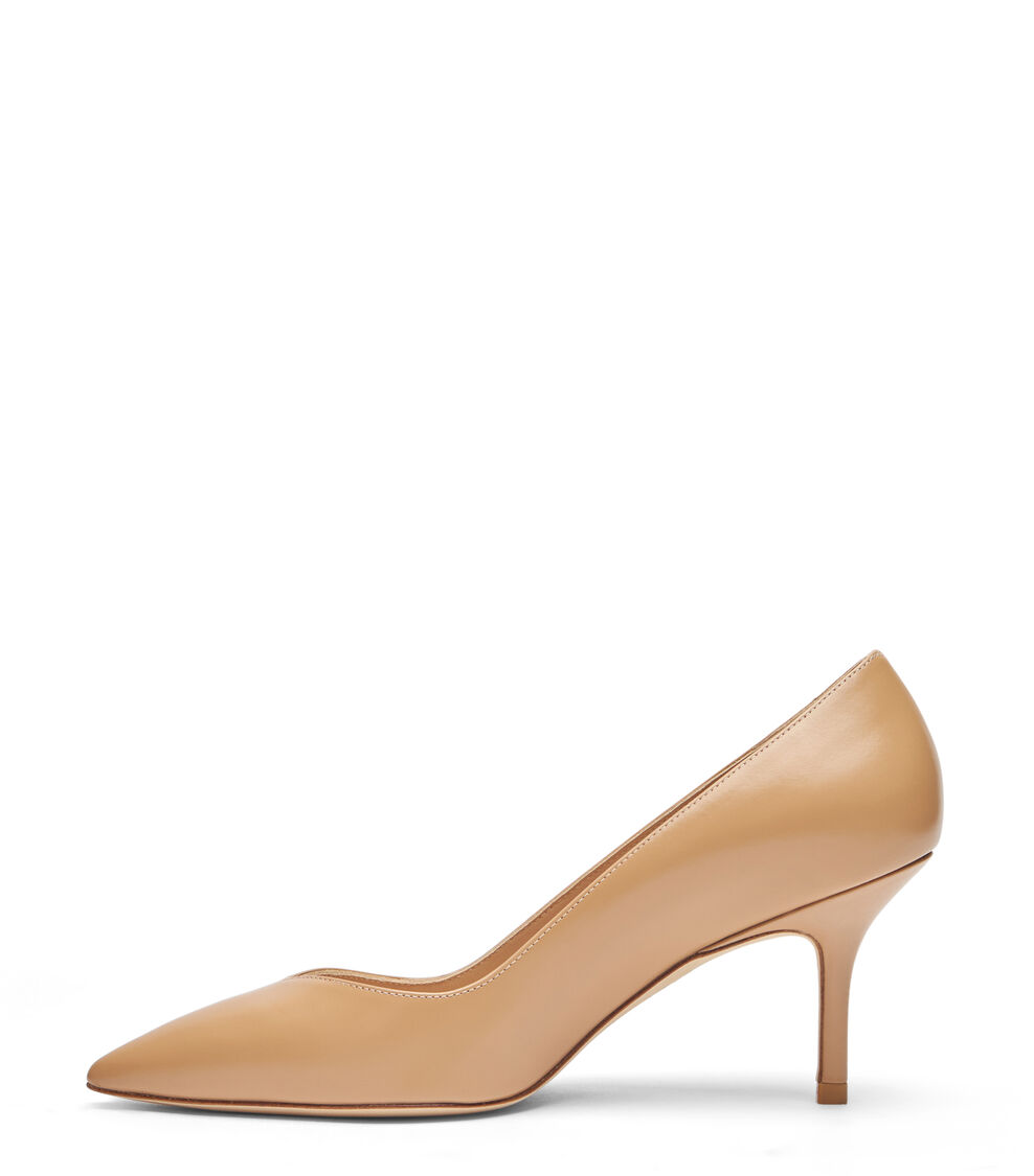 Stuart Weitzman EVA 75 PUMP ADOBE SI730SMOAJM