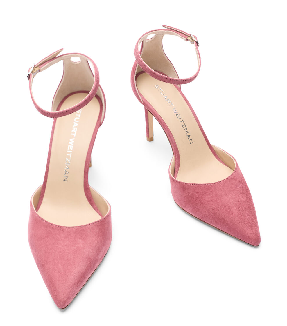 Stuart Weitzman STUART POWER STRAP 85 DUSTY BERRY SM489SUEYGT