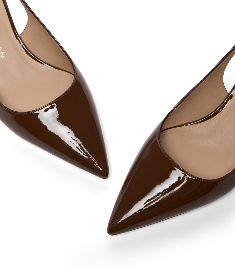 Stuart Weitzman STUART SCULPT SLINGBACK 35 WALNUT SL435PATWAL