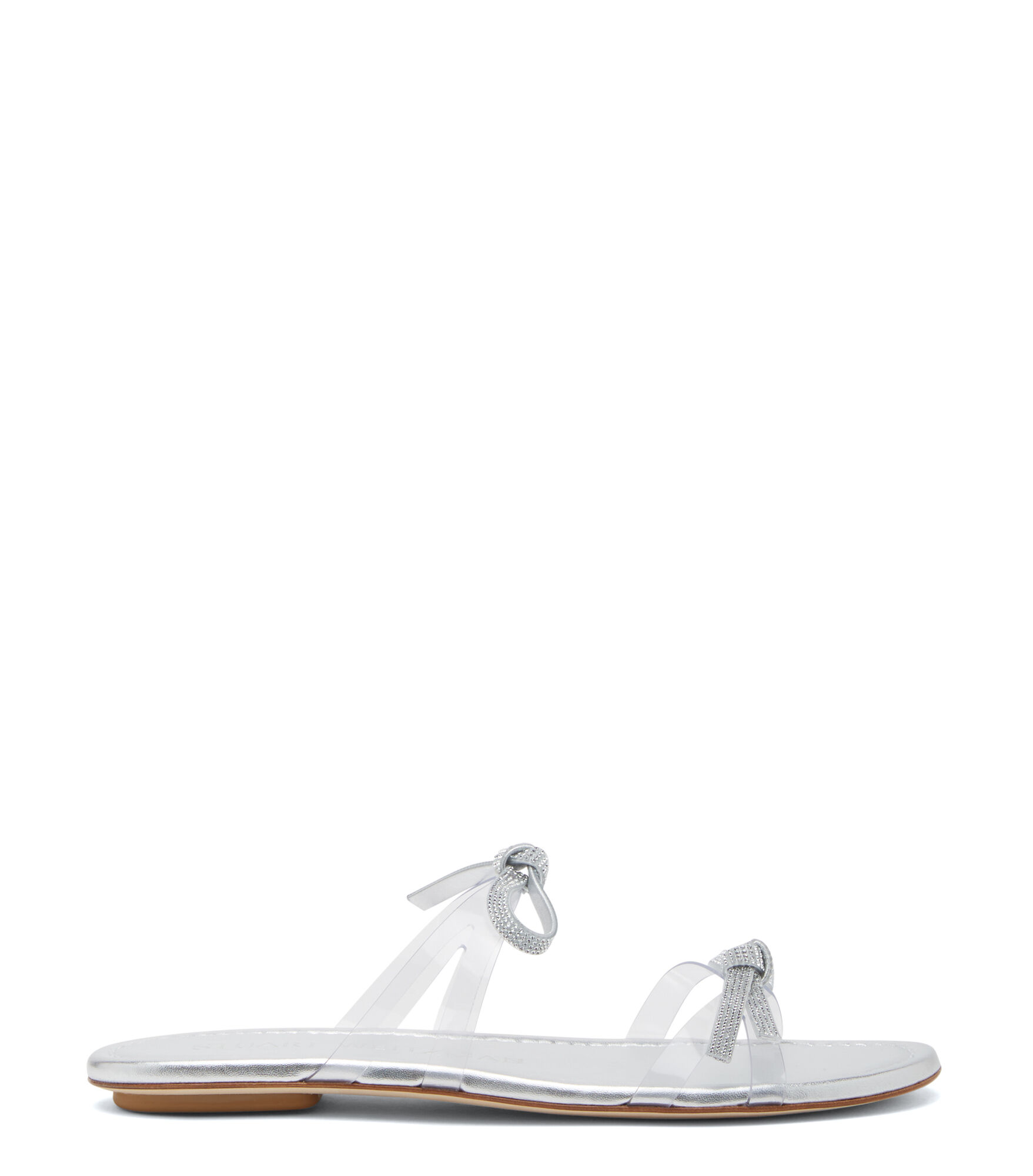 Women s Flat Pearl Lace Up Sandals Stuart Weitzman