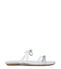 Stuart Weitzman SW BOW SLIDE SILVER SB581PVQSIL