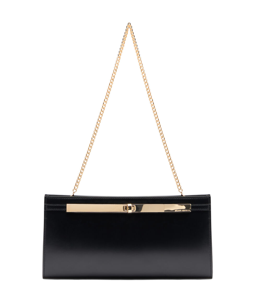 Stuart Weitzman POSH CLUTCH BLACK SK249SOXBLK