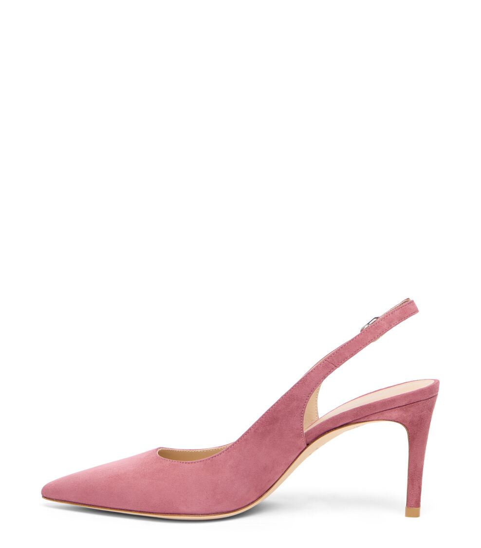Stuart Weitzman STUART POWER SLINGBACK 75 DUSTY BERRY SL636SUEYGT