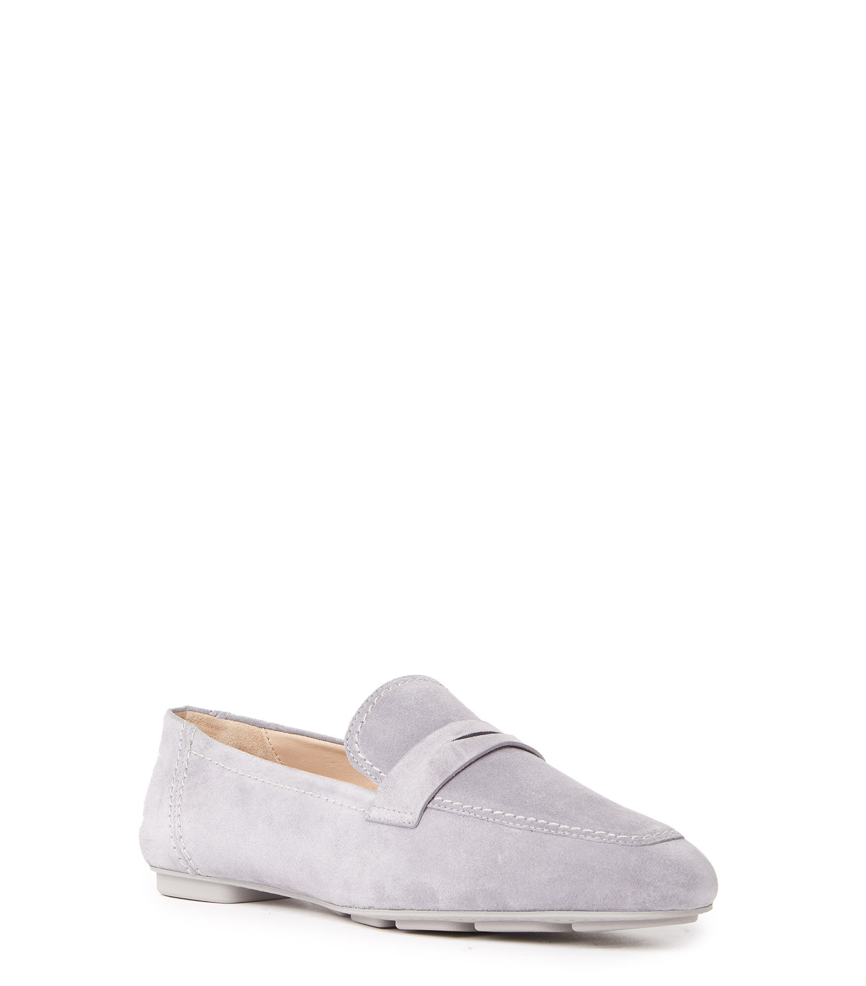 Stuart weitzman suede loafers hotsell