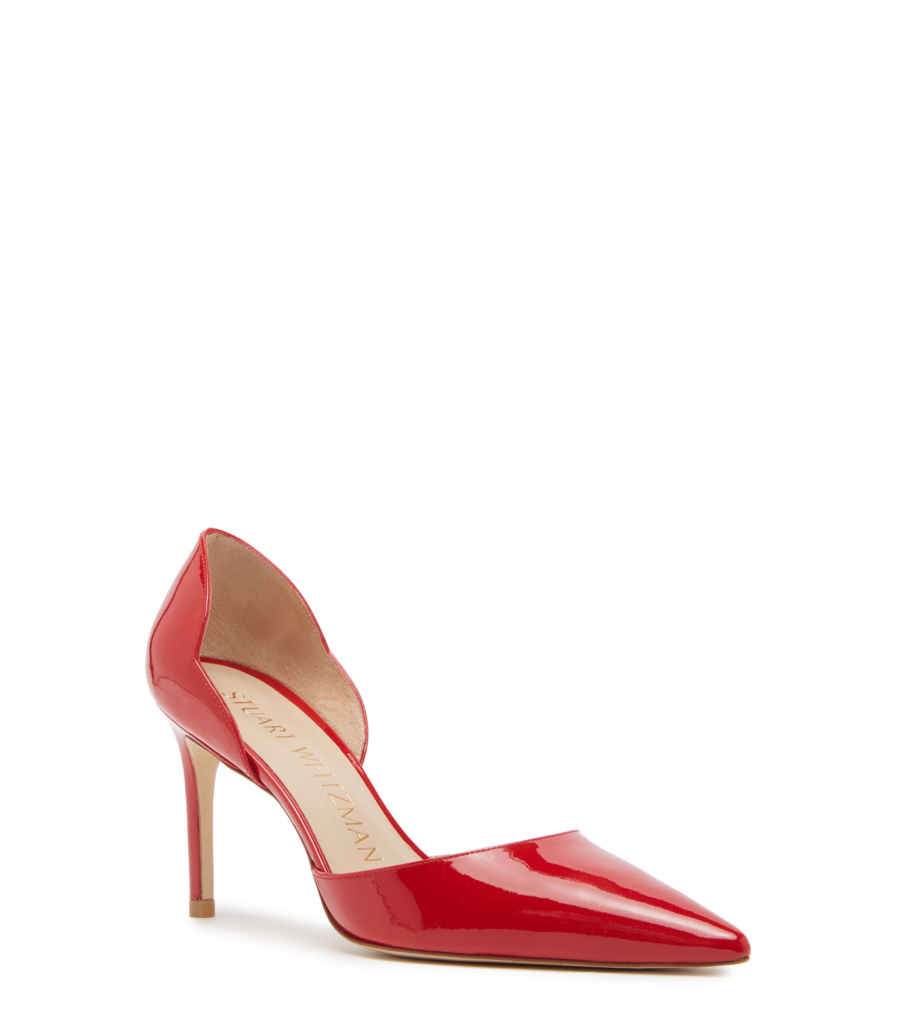 Stuart weitzman red sales pumps