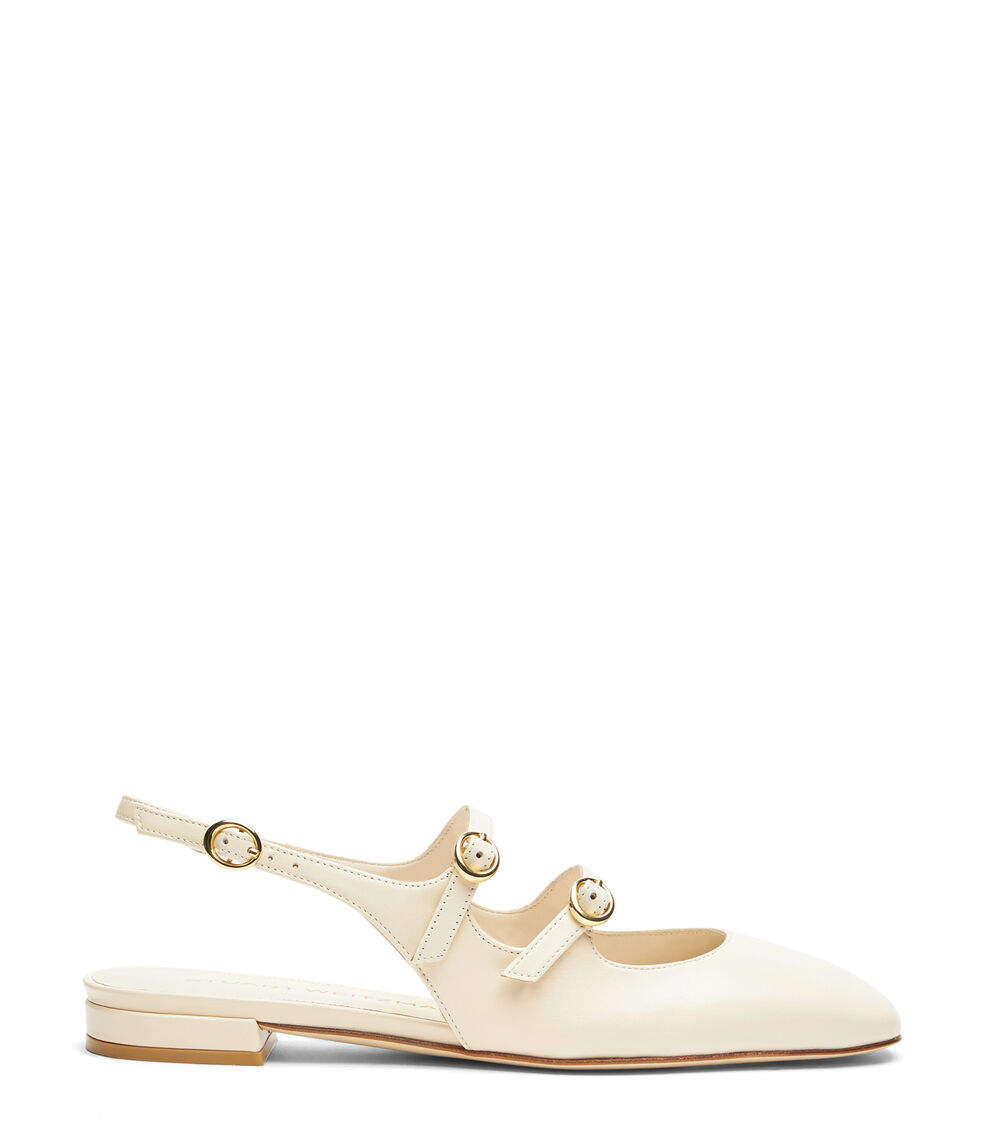 Stuart Weitzman BENNI MJ SLINGBACK SEASHELL SI608SMOPY1