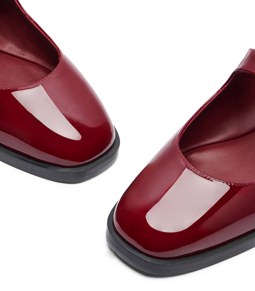 Stuart Weitzman LORALEI MARY JANE ROSEWOOD SJ425PATN4E
