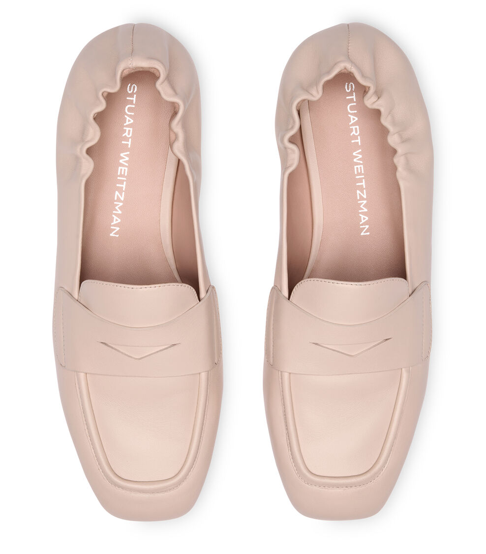 Stuart Weitzman BRYANT LOAFER LINEN SO359DSNLIN