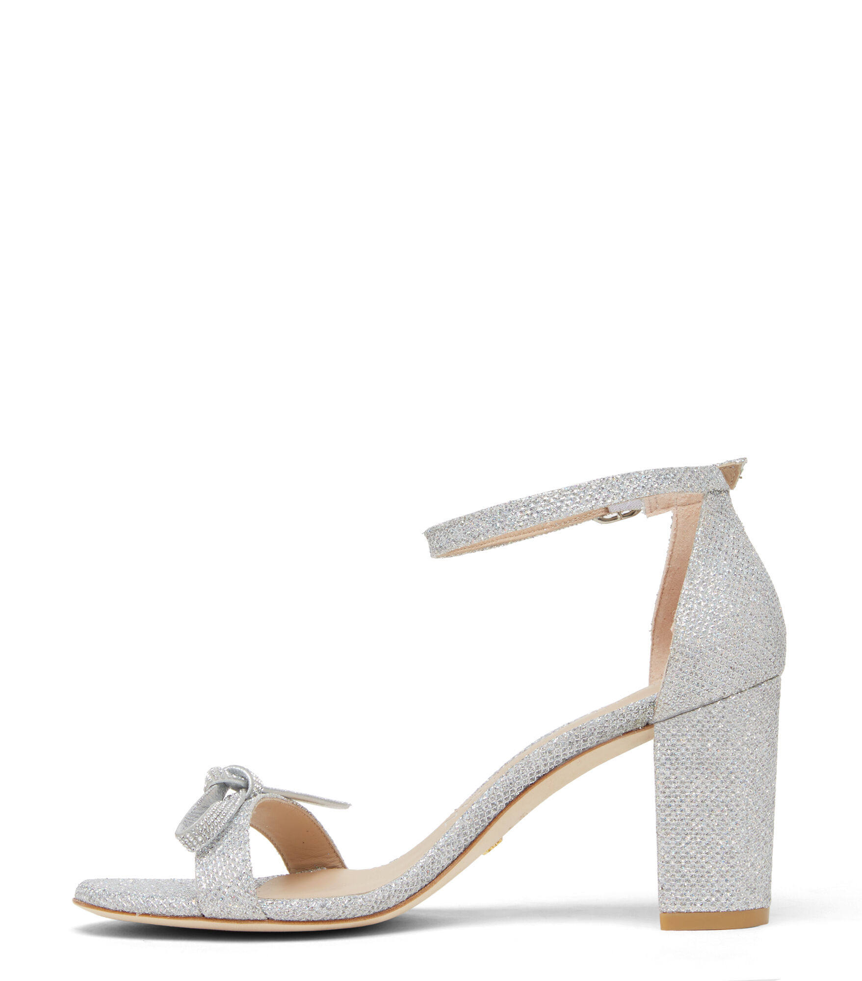 Stuart weitzman nearly nude silver discount