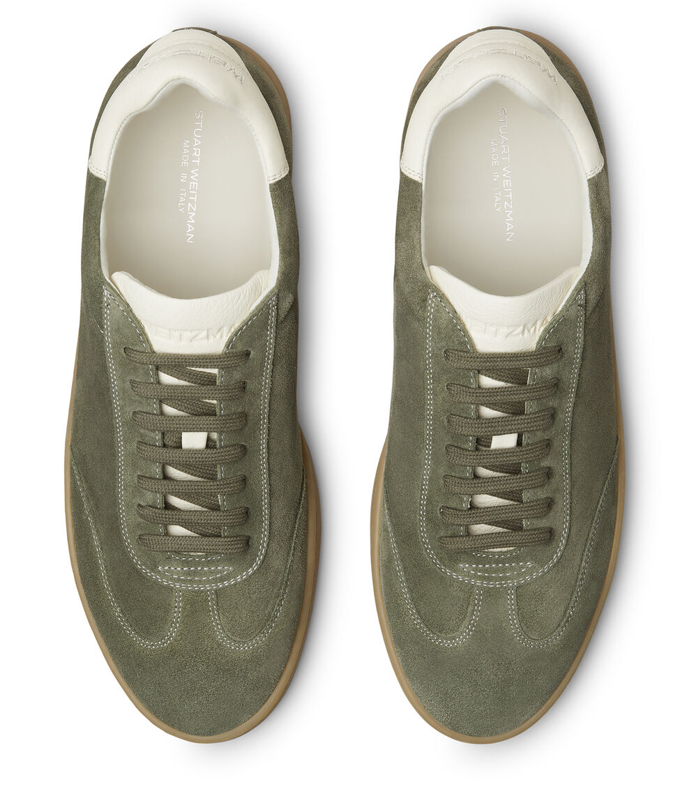 Stuart Weitzman BANNER SAGE/WHITEBIANCO SK562SVOXSM