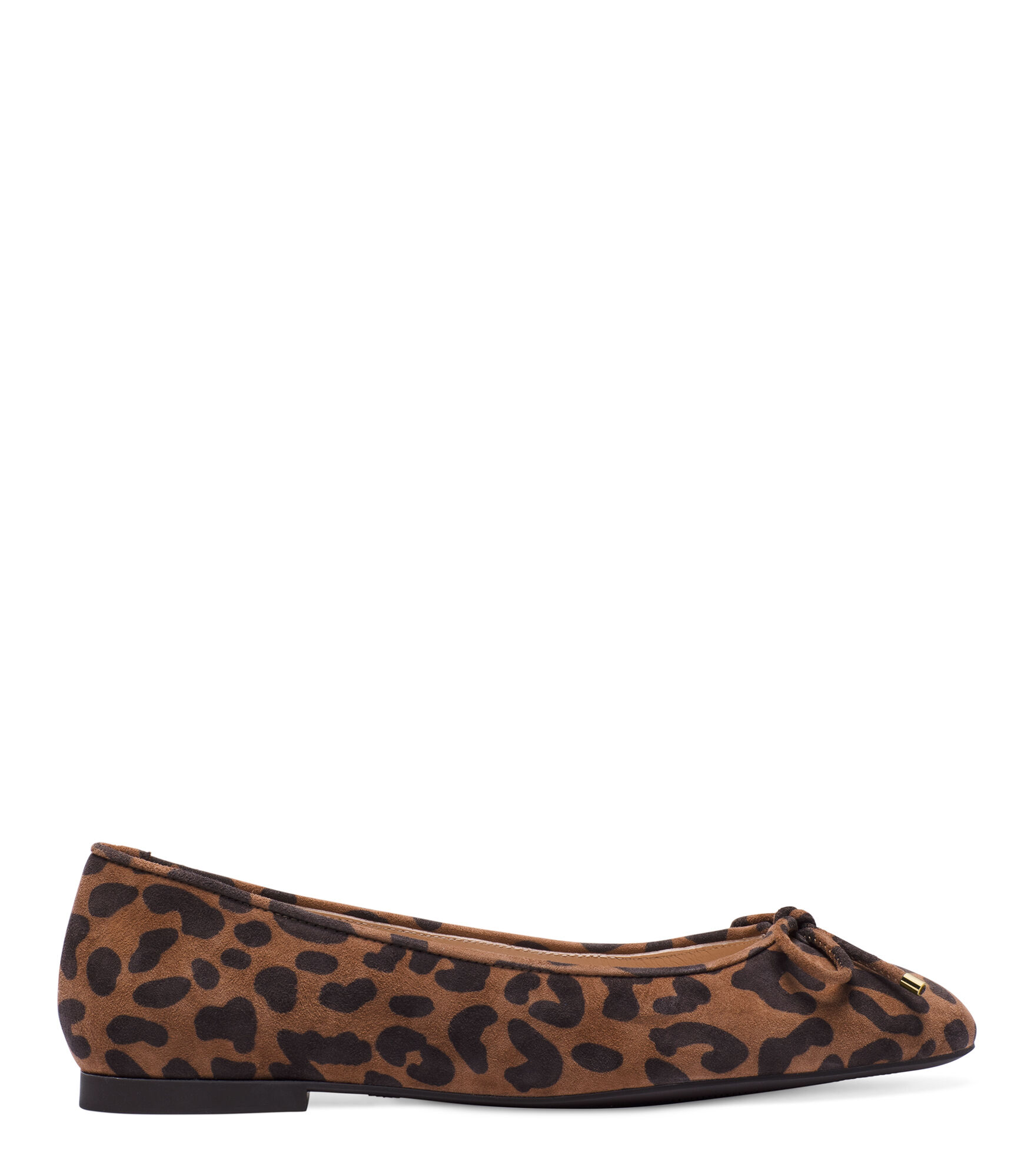 stuart weitzman leopard flats