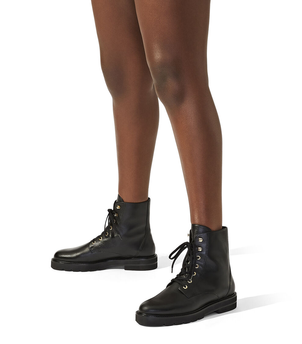 Stuart Weitzman MILA LIFT BOOTIE BLACK S0409CHIBLK