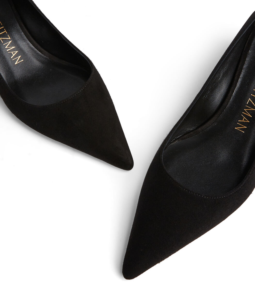Stuart Weitzman STUART 50 PUMP BLACK SE663SUEBLK