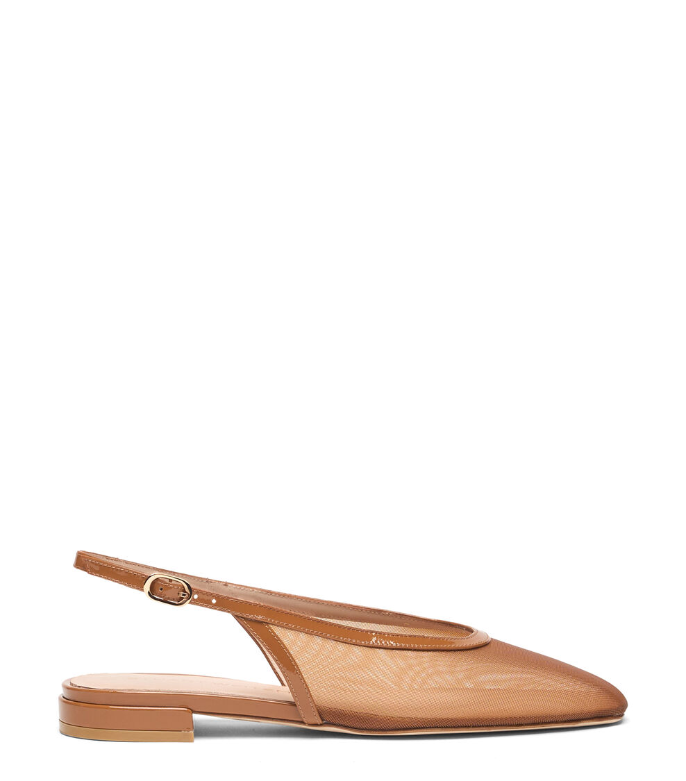 Stuart Weitzman BAREITALL SLINGBACK BOHO TAN SN771MHGYVY