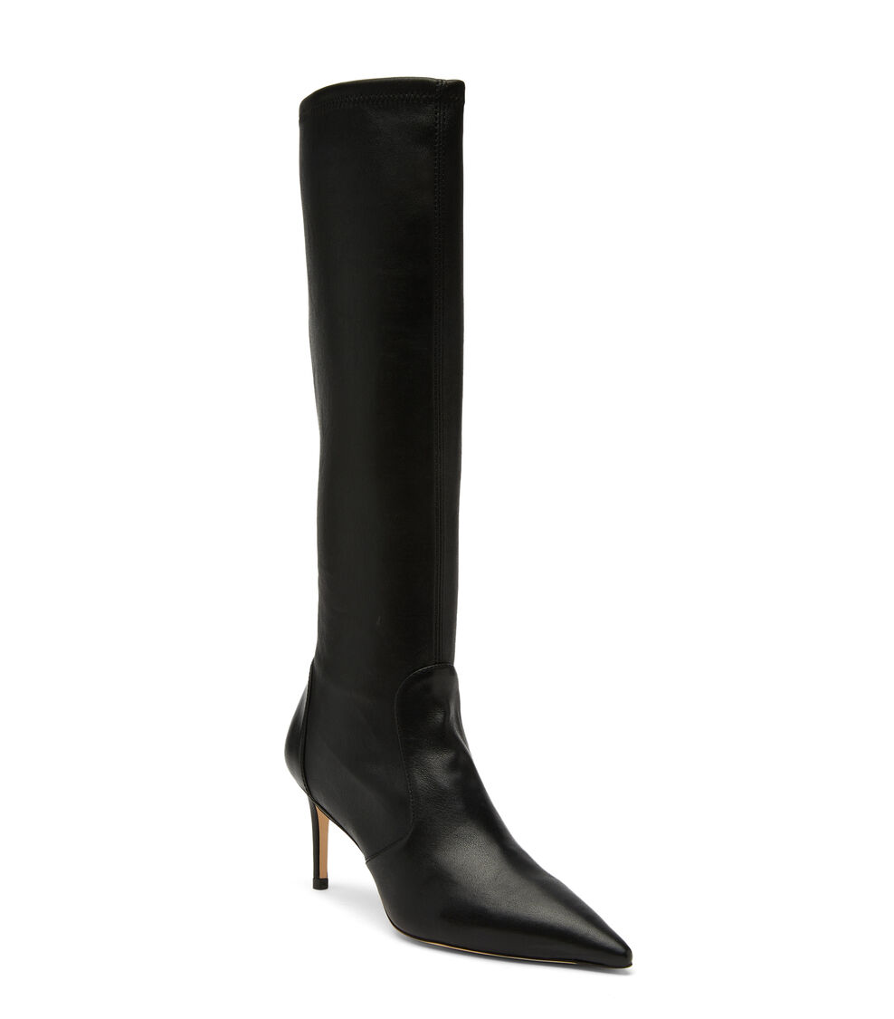 Stuart Weitzman STUART 75 TO-THE-KNEE BOOT BLACK S6987SRLBLK