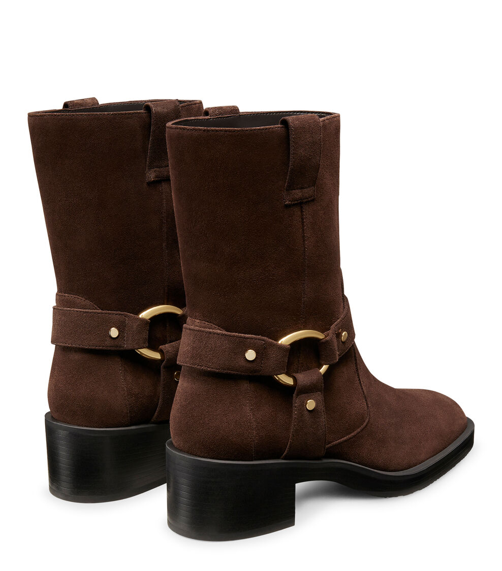 Stuart Weitzman JAX BOOTIE HICKORY SI678SPDLQB