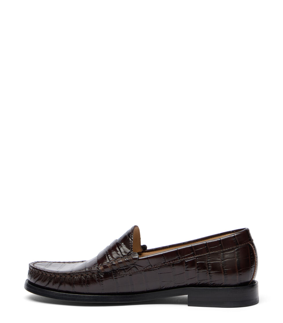 Stuart Weitzman LOTTIE LOAFER WALNUT SM335LUSWAL