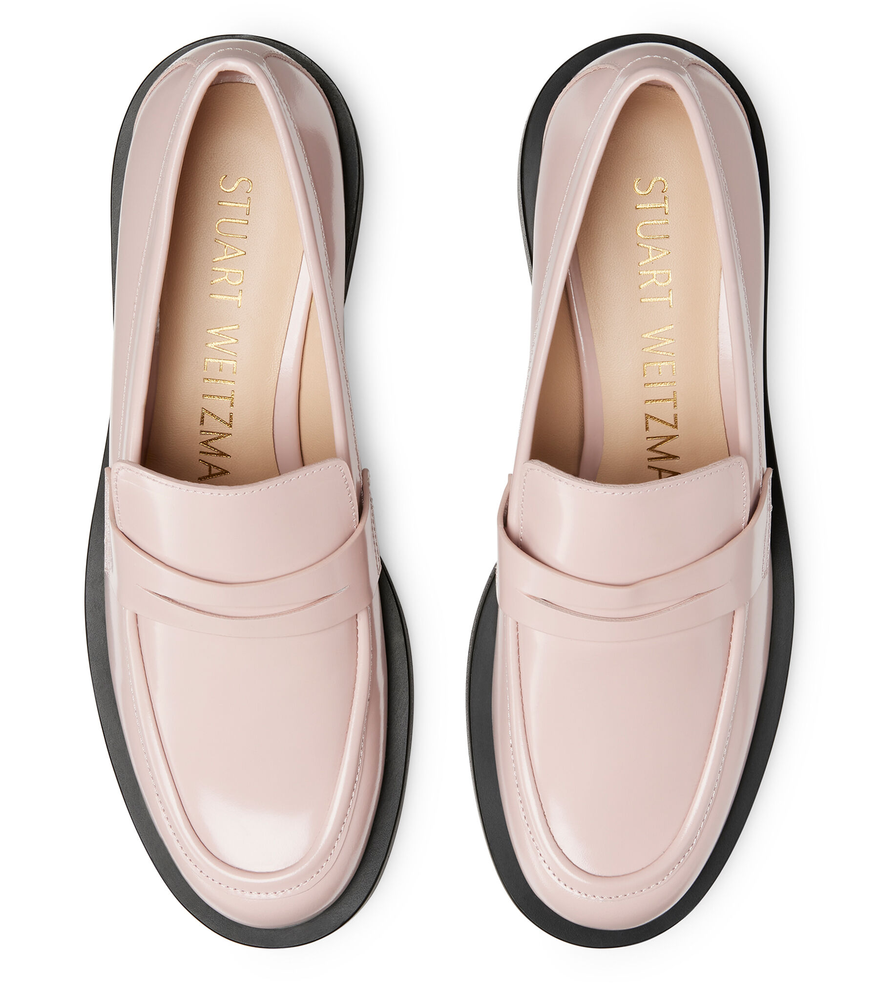 PALMER BOLD LOAFER in BALLET for Women | Stuart Weitzman® UK