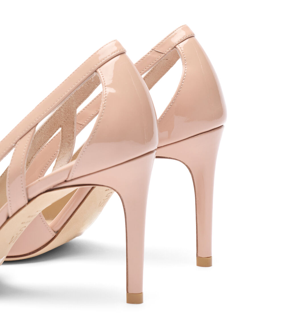 Stuart Weitzman STUART POWER CUTOUT 85 BLUSHFUL SM482PATY6Q