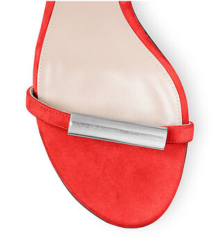 Stuart weitzman hot sale red sandals