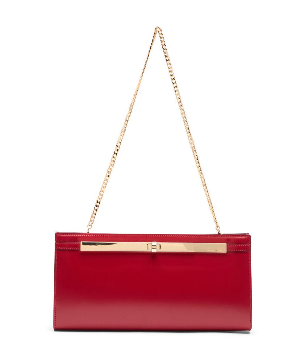Stuart Weitzman POSH CLUTCH Stuart Weitzman POSH CLUTCH CHERRY SK249SOXCHE