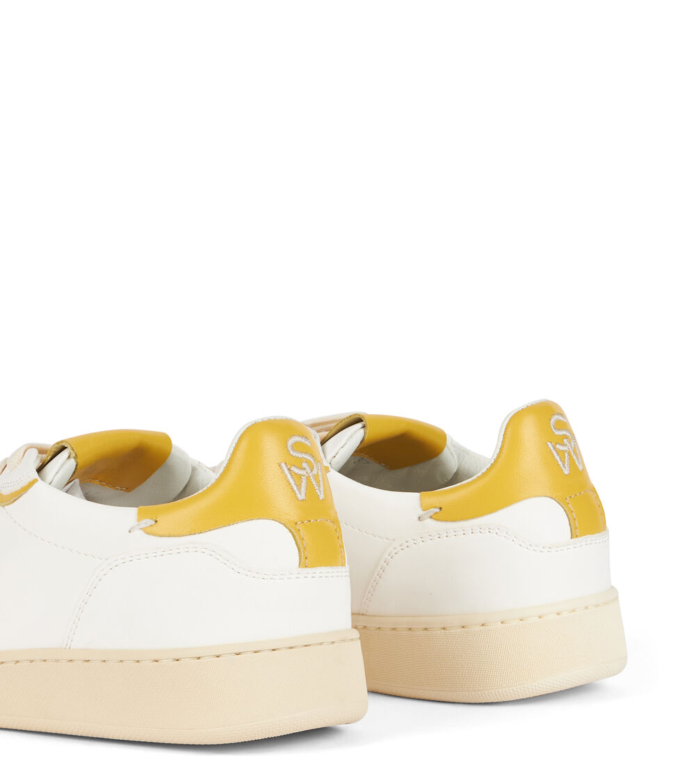 Stuart Weitzman SW DERBY LIGHT GREY/WHITE/YELLOW SI016SNPWYV