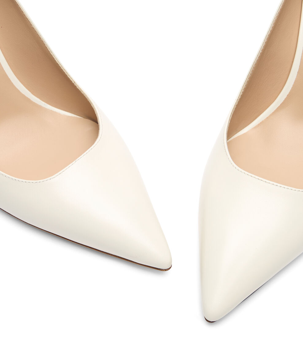 Stuart Weitzman STUART POWER 75 CREAM SK328SMOCRM