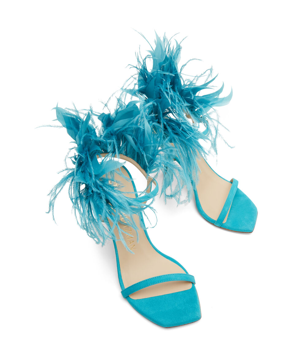 Stuart Weitzman PLUME 100 SANDAL CAPRI SD582RFSCI3