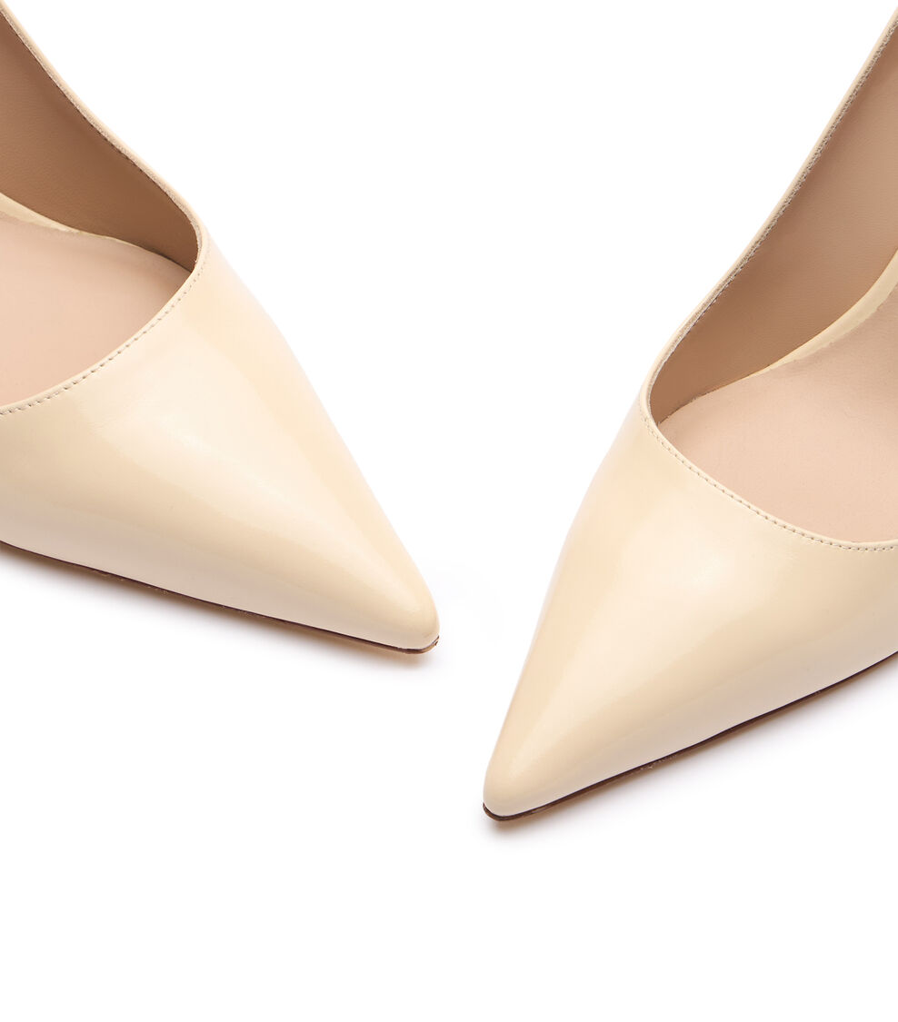 Stuart Weitzman STUART 85 PUMP ALABASTER SG744GLFAYI