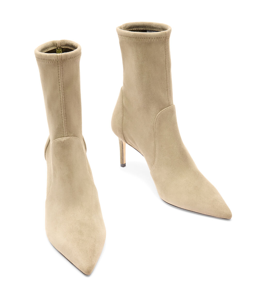 Stuart Weitzman STUART POWER BOOTIE 75 Stuart Weitzman STUART POWER BOOTIE 75 SMOKEY TAUPE SJ973SUSY6R