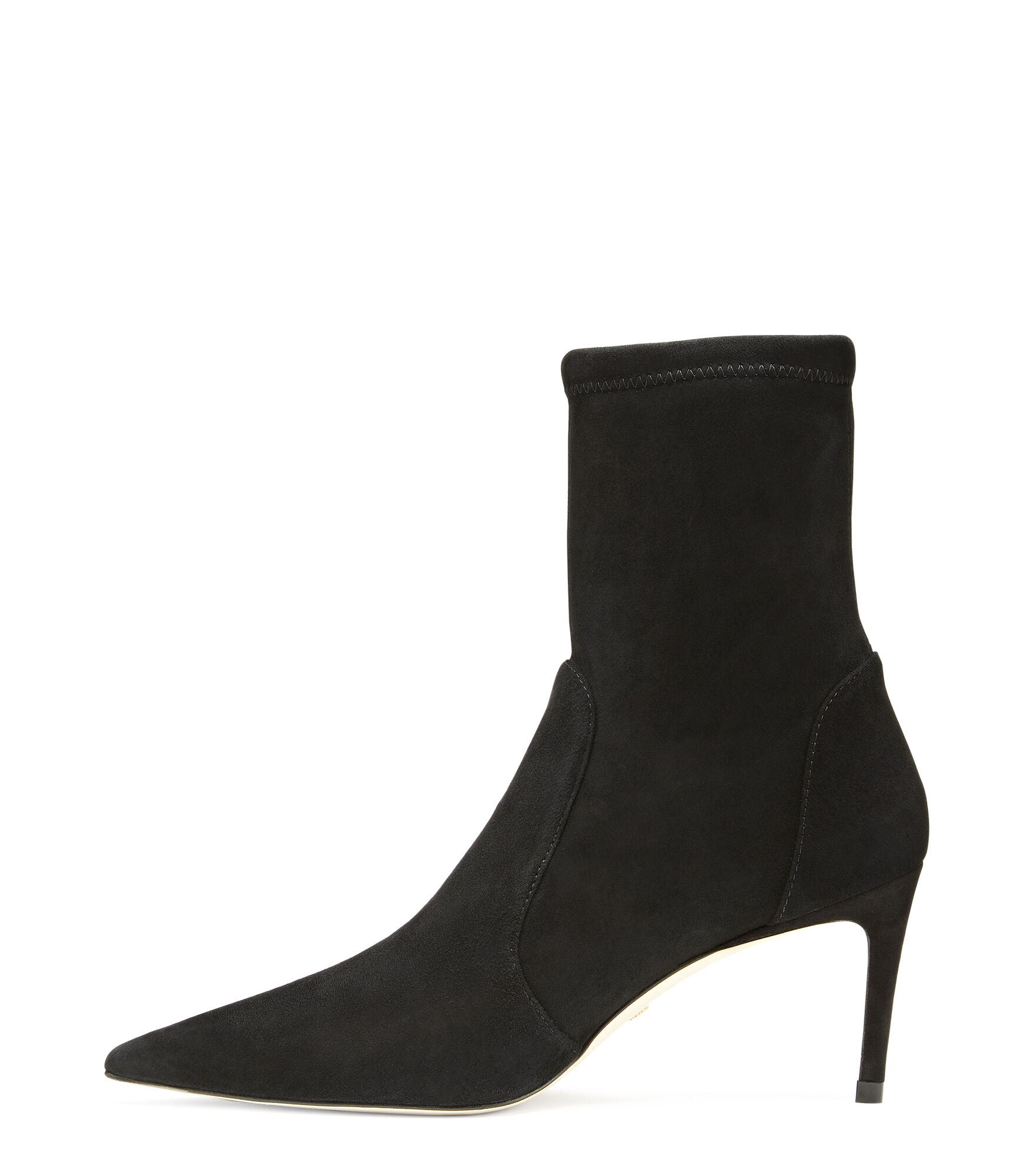 STUART 75 STRETCH BOOTIE in BLACK for Women Stuart Weitzman