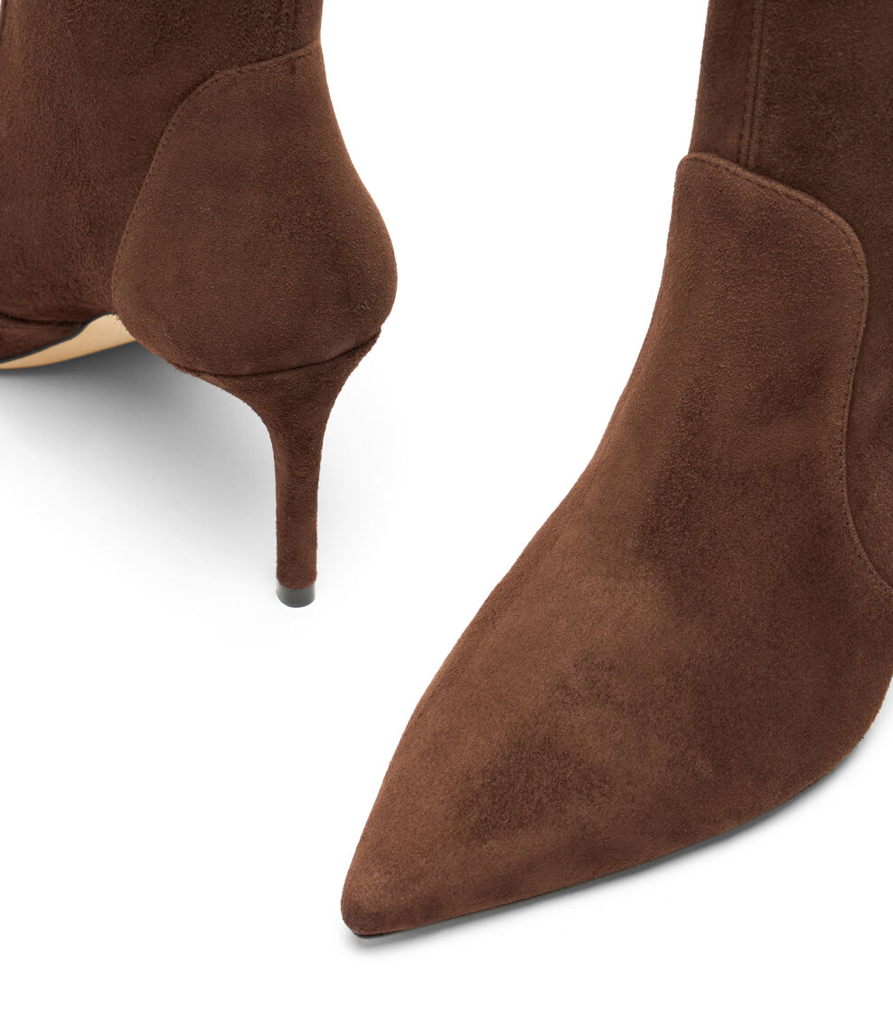 Stuart Weitzman STUART POWER BOOT 75 WALNUT SJ979SUSWAL