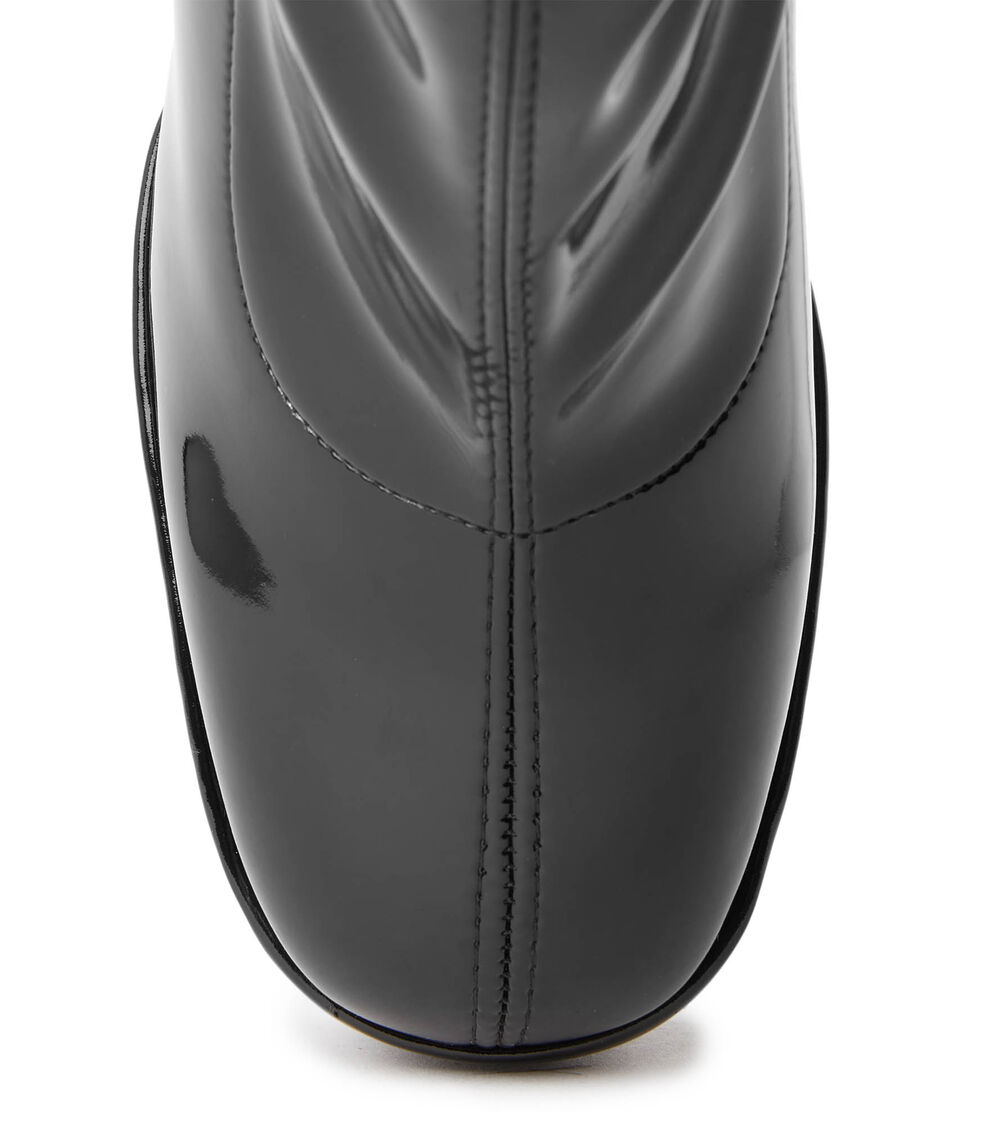 Stuart Weitzman SKYHIGH 145 STUART PLATFORM BOOTIE&nbsp; NOIR SC799SYLBLK