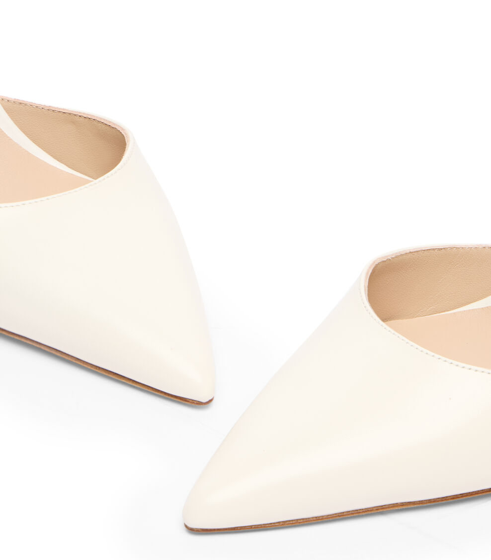 Stuart Weitzman STUART POWER STRAP 85 CREAM SM490SMOCRM