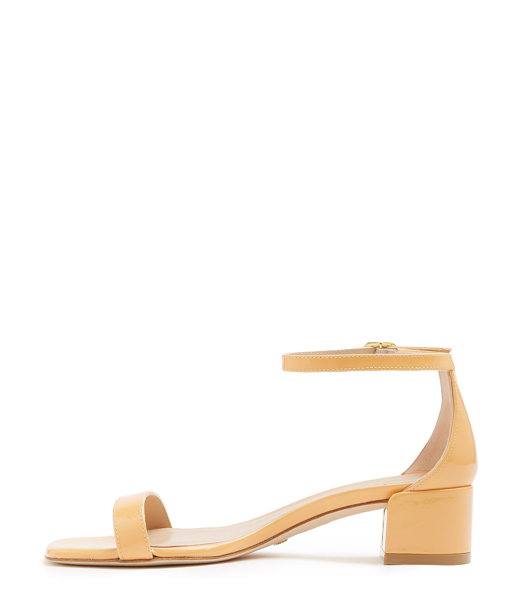 NUDISTCURVE 35 BLOCK SANDAL in MANGO for Women | Stuart