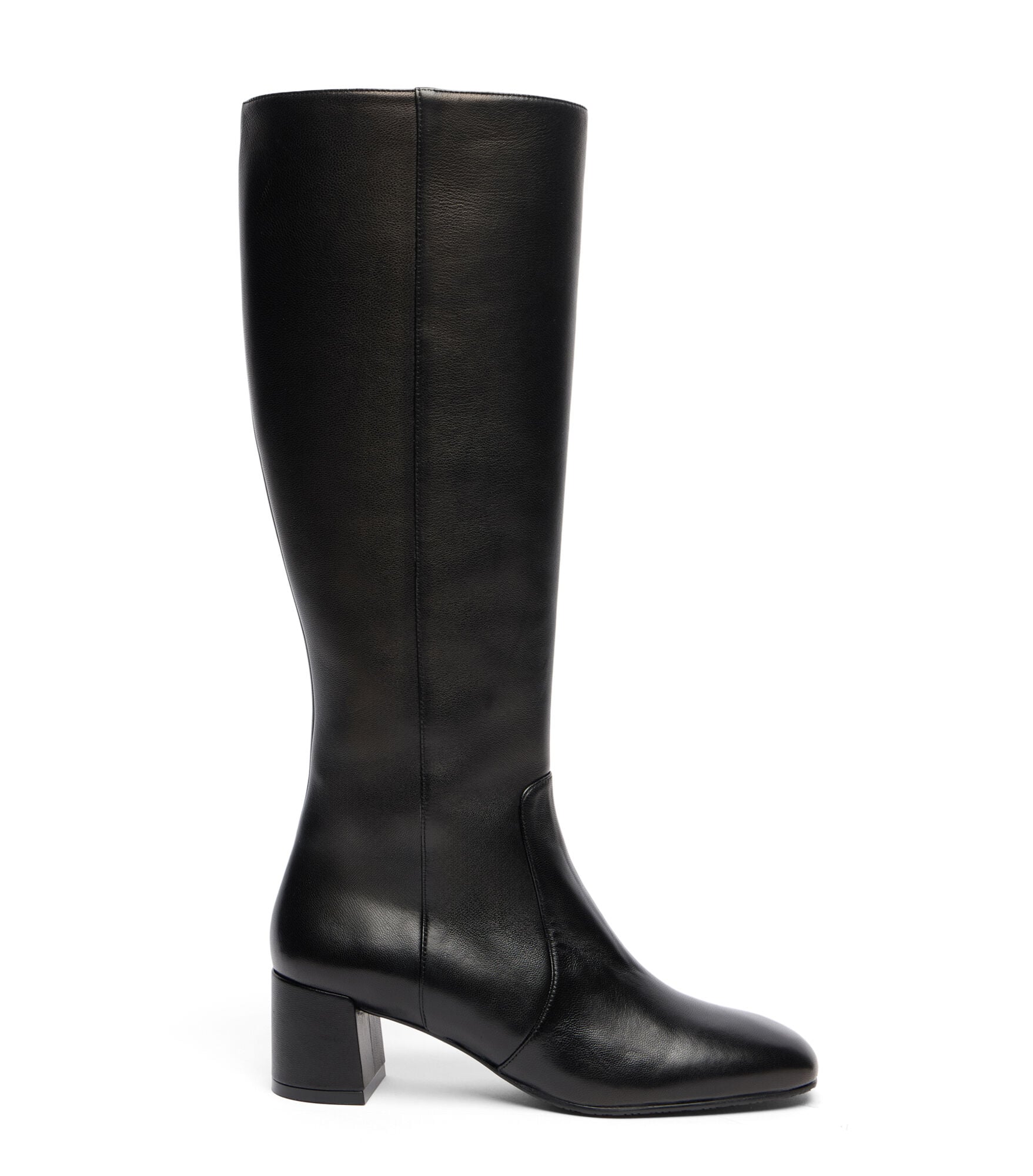 MAEVE ZIP BOOT in BLACK for Women | Stuart Weitzman®