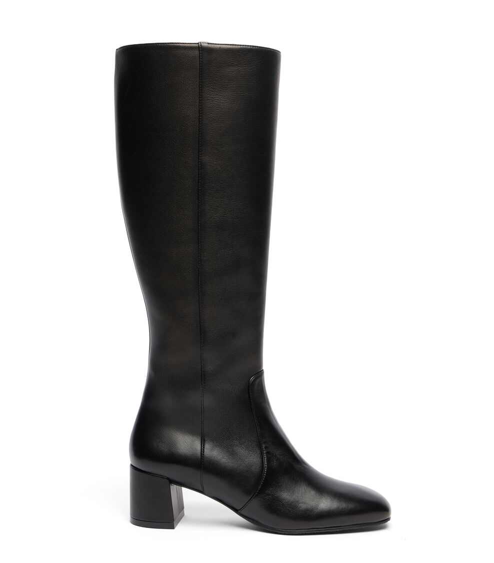 Stuart Weitzman MAEVE ZIP BOOT BLACK SM441DSNBLK