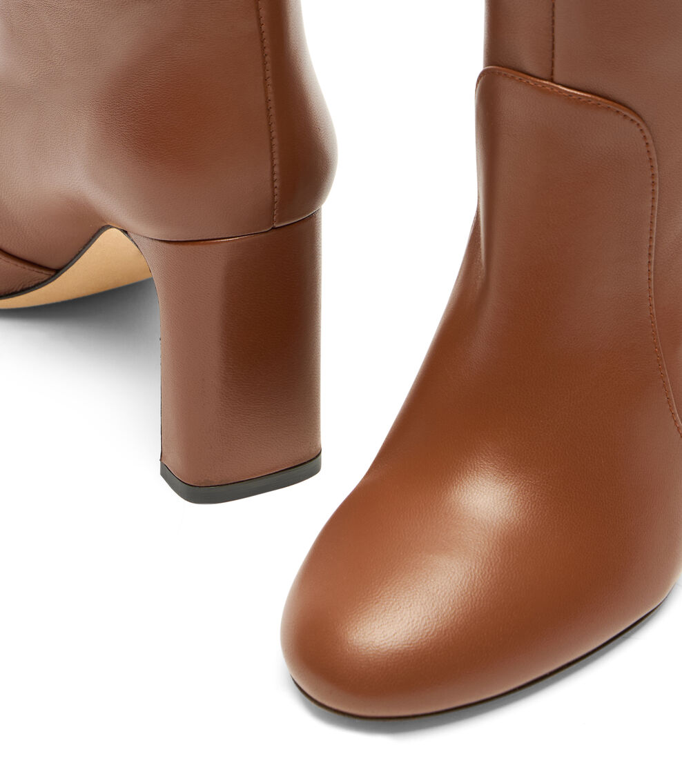 Stuart Weitzman BABETTE TUBO BOOT 85 LUXE SADDLE SL545DSNXW6