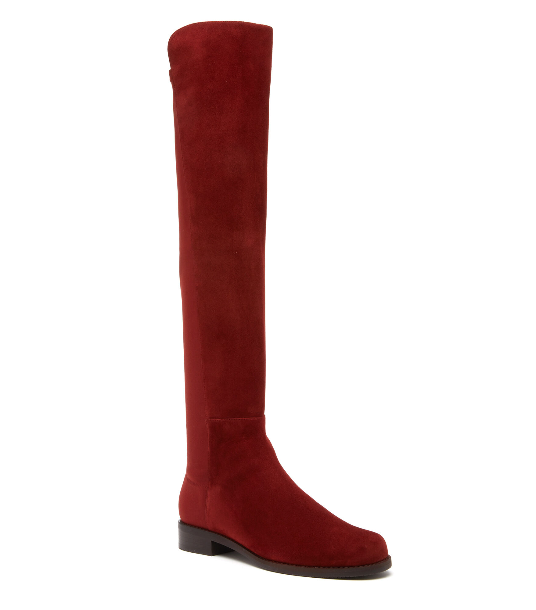 Stuart weitzman red over the knee boots cheap