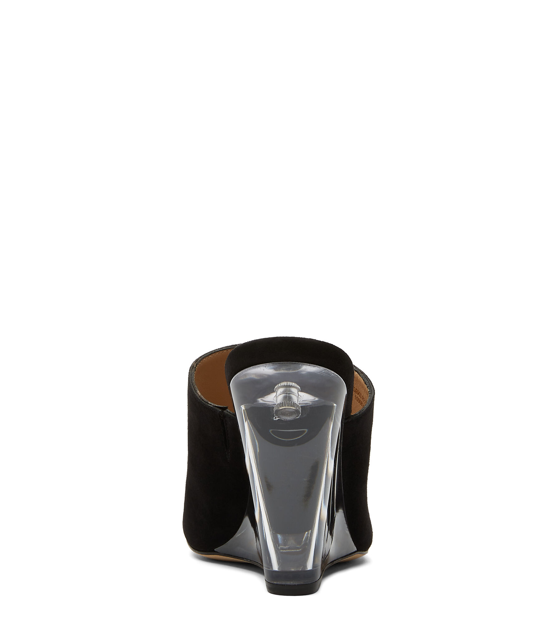 LUCITE 100 WEDGE in BLACK for Women Stuart Weitzman