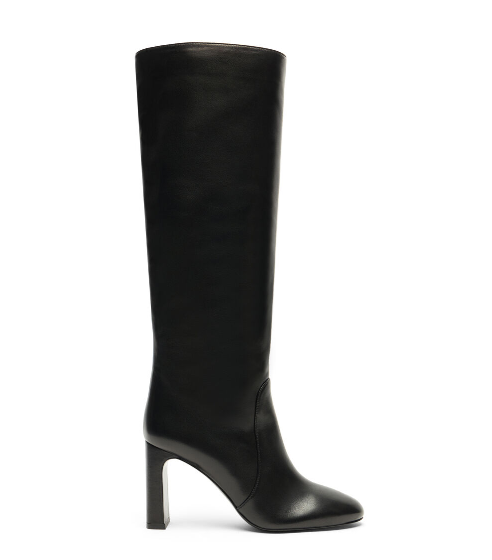 Stuart Weitzman BABETTE TUBO BOOT 85 BLACK SL545DSNBLK