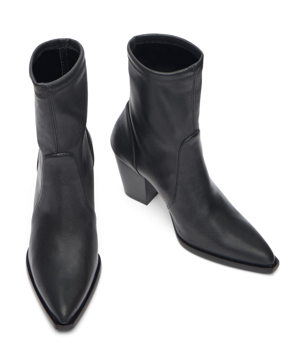 Stuart Weitzman JOLENE BOOTIE BLACK SM509SNDBLK